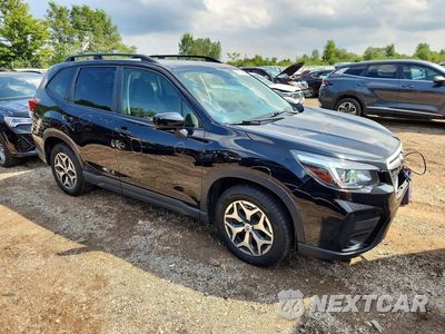 Czwarte zdjęcie samochodu z boku: 2020 SUBARU FORESTER PREMIUM VIN:JF2SKAJC6LH515156 - miniatura