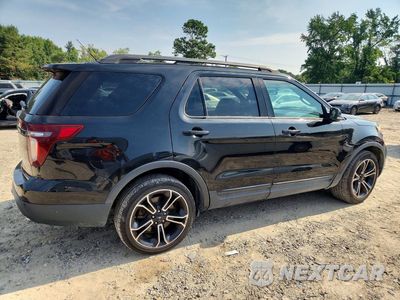 Trzecie zdjęcie samochodu z tyłu: 2015 FORD EXPLORER SPORT VIN:1FM5K8GT7FGA44961 - miniatura