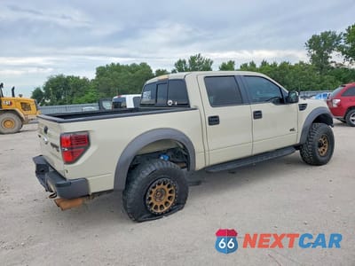 Trzecie zdjęcie samochodu z tyłu: 2013 FORD F150 SVT RAPTOR VIN:1FTFW1R63DFC27434 - miniatura