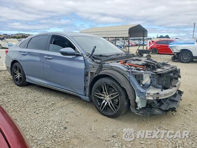 Czwarte zdjęcie samochodu z boku: 2022 HONDA ACCORD TOURING HYBRID VIN:1HGCV3F9XNA006784 - miniatura