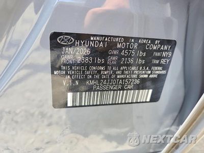 Zdjęcie 12 z 12 samochodu: 2026 HYUNDAI SONATA HYBRID BLUE VIN:KMHL24JJ0TA157236 - miniatura