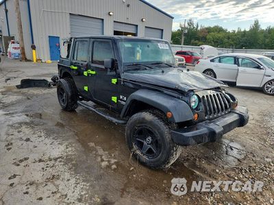 Czwarte zdjęcie samochodu z boku: 2008 JEEP WRANGLER UNLIMITED X VIN:1J4GA39168L650013 - miniatura