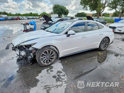 2022 HYUNDAI SONATA LIMITED KMHL34J22NA196175 - główne zdjęcie licytacji z USA - miniatura