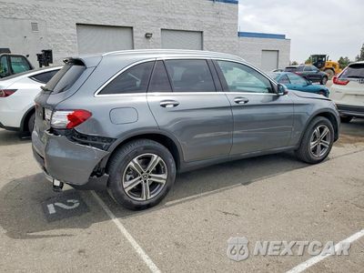 Trzecie zdjęcie samochodu z tyłu: 2019 MERCEDES-BENZ GLC 300 VIN:WDC0G4JB8KV167256 - miniatura