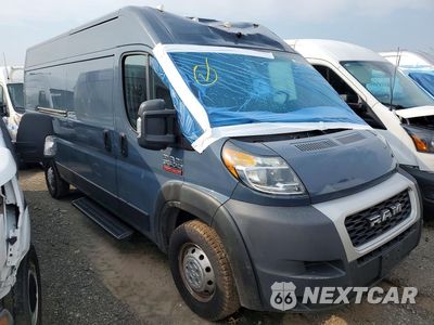 Czwarte zdjęcie samochodu z boku: 2020 RAM PROMASTER 3500 DELIVERY VAN VIN:3C6URVJGXLE129544 - miniatura