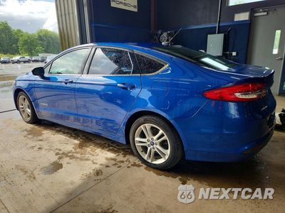 Drugie zdjęcie samochodu z przodu: 2018 FORD FUSION S HYBRID VIN:3FA6P0UU1JR122926 - miniatura