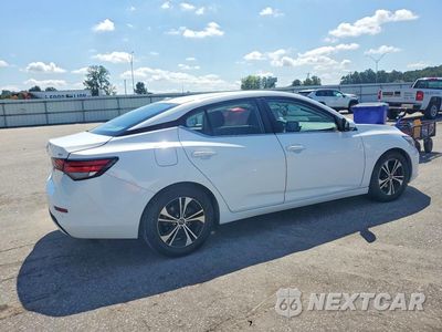 Trzecie zdjęcie samochodu z tyłu: 2020 NISSAN SENTRA SV VIN:3N1AB8CV8LY259238 - miniatura