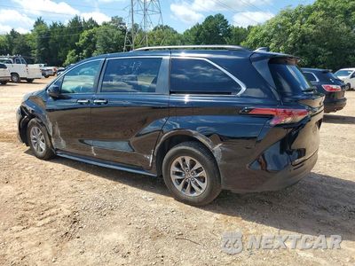 Drugie zdjęcie samochodu z przodu: 2022 TOYOTA SIENNA XLE VIN:5TDYRKEC0NS081531 - miniatura