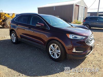 Czwarte zdjęcie samochodu z boku: 2019 FORD EDGE SEL VIN:2FMPK4J98KBB36984 - miniatura