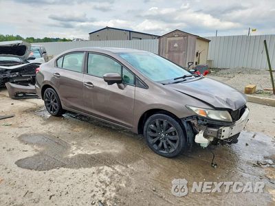 Czwarte zdjęcie samochodu z boku: 2015 HONDA CIVIC EXL VIN:2HGFB2F92FH508708 - miniatura