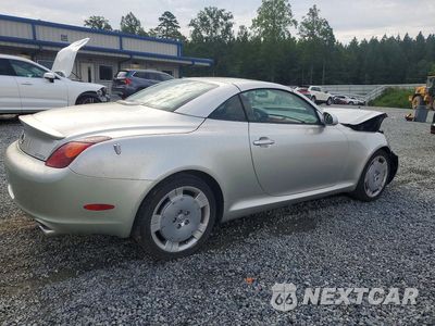 Trzecie zdjęcie samochodu z tyłu: 2002 LEXUS SC 430 VIN:JTHFN48Y920035036 - miniatura