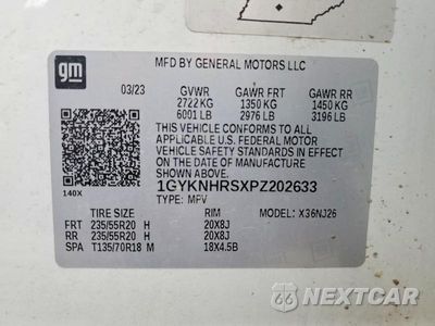 Zdjęcie 13 z 13 samochodu: 2023 CADILLAC XT5 SPORT VIN:1GYKNHRSXPZ202633 - miniatura