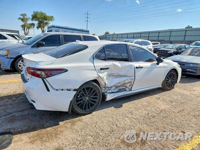 Trzecie zdjęcie samochodu z tyłu: 2022 TOYOTA CAMRY SE VIN:4T1G11AK1NU055294 - miniatura