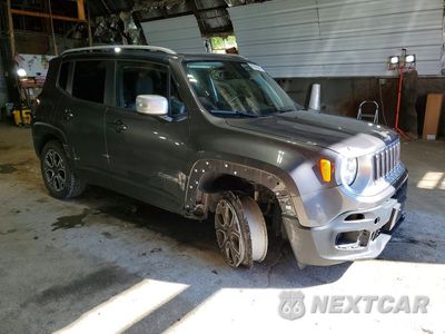 Czwarte zdjęcie samochodu z boku: 2018 JEEP RENEGADE LIMITED VIN:ZACCJBDB1JPH06570 - miniatura