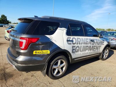 Trzecie zdjęcie samochodu z tyłu: 2017 FORD EXPLORER XLT VIN:1FM5K8D83HGB04950 - miniatura