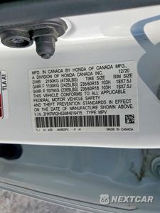 Zdjęcie 14 z 14 samochodu: 2021 HONDA CR-V EX VIN:2HKRW2H53MH616415 - miniatura