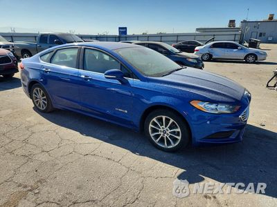 Czwarte zdjęcie samochodu z boku: 2017 FORD FUSION SE HYBRID VIN:3FA6P0LU4HR301070 - miniatura