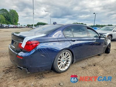 Trzecie zdjęcie samochodu z tyłu: 2014 BMW 750 LXI VIN:WBAYF8C58ED142505 - miniatura