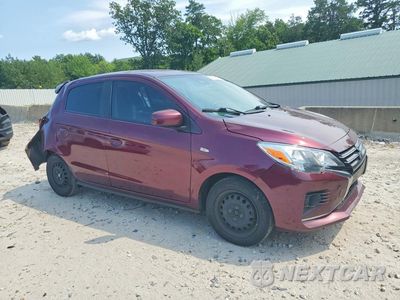 Czwarte zdjęcie samochodu z boku: 2023 MITSUBISHI MIRAGE ES VIN:ML32AUHJ8PH004354 - miniatura