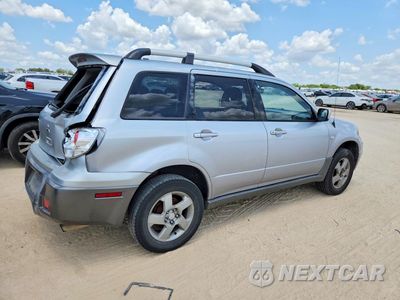 Trzecie zdjęcie samochodu z tyłu: 2004 MITSUBISHI OUTLANDER XLS VIN:JA4LZ41F24U045687 - miniatura