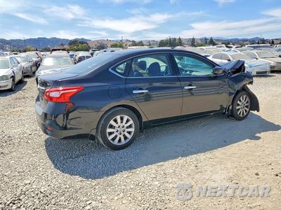 Trzecie zdjęcie samochodu z tyłu: 2016 NISSAN SENTRA SV VIN:3N1AB7AP9GL675607 - miniatura