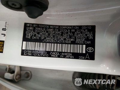 Zdjęcie 12 z 12 samochodu: 2010 TOYOTA PRIUS II VIN:JTDKN3DU1A0147468 - miniatura