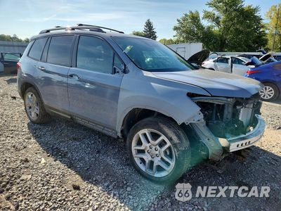 Czwarte zdjęcie samochodu z boku: 2025 HONDA PASSPORT EXL VIN:5FNYF8H52SB015815 - miniatura