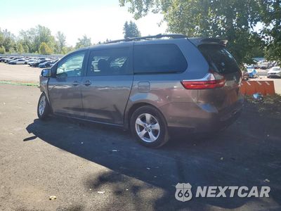 Drugie zdjęcie samochodu z przodu: 2017 TOYOTA SIENNA LE VIN:5TDKZ3DC7HS860684 - miniatura