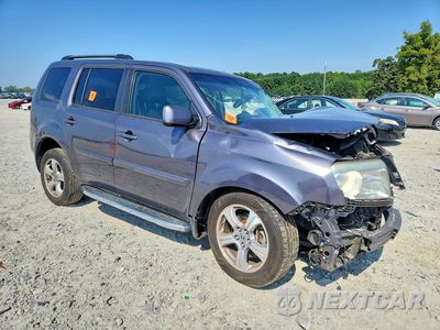 Czwarte zdjęcie samochodu z boku: 2015 HONDA PILOT EXL VIN:5FNYF3H59FB026366 - miniatura
