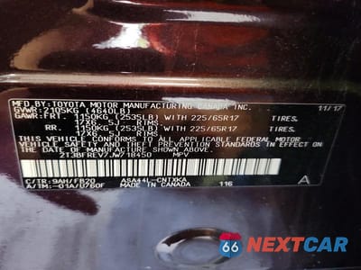 Zdjęcie 13 z 13 samochodu: 2018 TOYOTA RAV4 LE VIN:2T3BFREV7JW718450 - miniatura