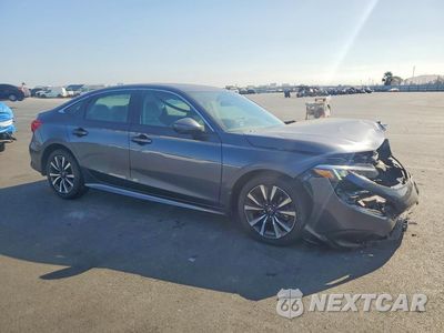 Czwarte zdjęcie samochodu z boku: 2023 HONDA CIVIC EX VIN:2HGFE1F78PH315593 - miniatura