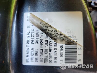 Zdjęcie 13 z 13 samochodu: 2008 HONDA ACCORD LX VIN:1HGCP26348A113544 - miniatura