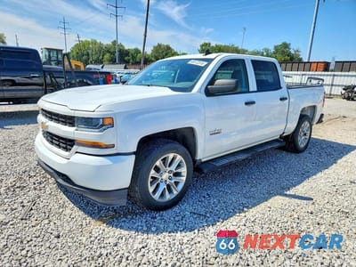2018 CHEVROLET SILVERADO C1500 CUSTOM 3GCPCPEC8JG318432 - główne zdjęcie licytacji z USA - miniatura