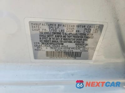 Zdjęcie 13 z 13 samochodu: 2018 NISSAN VERSA S PLUS VIN:3N1CN7APXJL815798 - miniatura