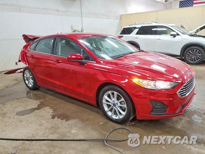 Czwarte zdjęcie samochodu z boku: 2020 FORD FUSION SE VIN:3FA6P0HD4LR167601 - miniatura