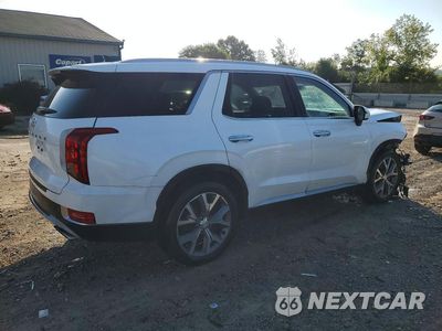 Trzecie zdjęcie samochodu z tyłu: 2021 HYUNDAI PALISADE SEL VIN:KM8R44HE2MU297446 - miniatura
