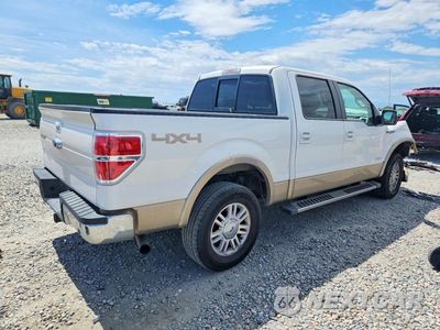 Trzecie zdjęcie samochodu z tyłu: 2013 FORD F150 SUPERCREW VIN:1FTFW1ET6DFA91389 - miniatura