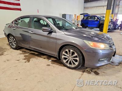 Czwarte zdjęcie samochodu z boku: 2014 HONDA ACCORD SPORT VIN:1HGCR2F50EA147391 - miniatura
