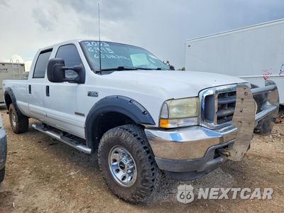 Czwarte zdjęcie samochodu z boku: 2003 FORD F350 SRW SUPER DUTY VIN:1FTSW31P73EB51705 - miniatura
