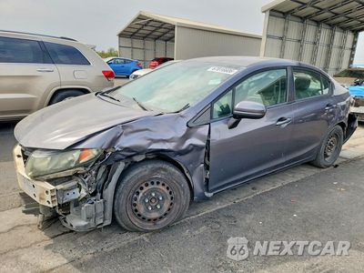 2014 HONDA CIVIC LX 19XFB2F54EE253128 - główne zdjęcie licytacji z USA - miniatura