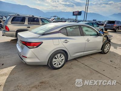 Trzecie zdjęcie samochodu z tyłu: 2022 NISSAN SENTRA S VIN:3N1AB8BV3NY279806 - miniatura