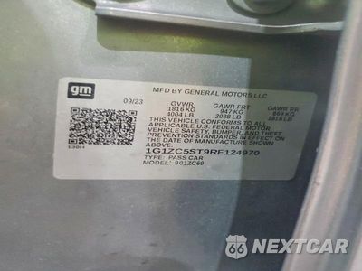 Zdjęcie 12 z 12 samochodu: 2024 CHEVROLET MALIBU LS VIN:1G1ZC5ST9RF124970 - miniatura