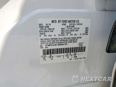 Zdjęcie 12 z 12 samochodu: 2018 FORD EDGE SEL VIN:2FMPK3J81JBB86125 - miniatura