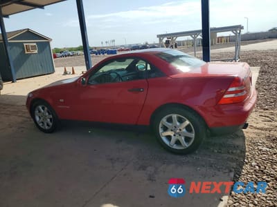 Drugie zdjęcie samochodu z przodu: 1998 MERCEDES-BENZ SLK 230 KOMPRESSOR VIN:WDBKK47F5WF027753 - miniatura