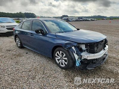 Czwarte zdjęcie samochodu z boku: 2026 HONDA CIVIC LX VIN:2HGFE2F2XTH523334 - miniatura