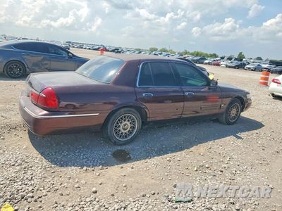 Trzecie zdjęcie samochodu z tyłu: 2001 MERCURY GRAND MARQUIS GS VIN:2MEFM74W11X707583 - miniatura