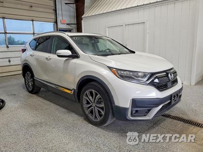 Czwarte zdjęcie samochodu z boku: 2021 HONDA CR-V TOURING VIN:2HKRW2H98MH667704 - miniatura
