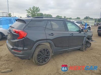 Trzecie zdjęcie samochodu z tyłu: 2020 GMC TERRAIN SLT VIN:3GKALVEV4LL143655 - miniatura