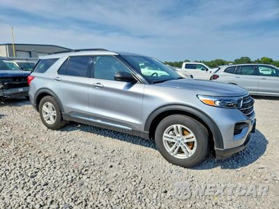 Czwarte zdjęcie samochodu z boku: 2020 FORD EXPLORER XLT VIN:1FMSK7DH0LGB41542 - miniatura