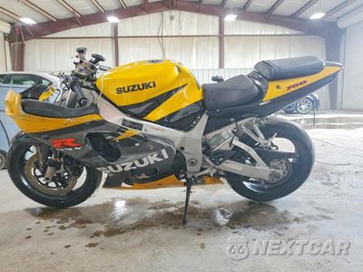 Trzecie zdjęcie samochodu z tyłu: 2003 SUZUKI GSX-R750 VIN:JS1GR7HA532102245 - miniatura